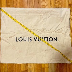 Luis Vuitton authentic bag cloth dust cover